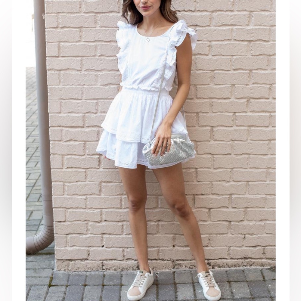 BB Dakota x Steve Madden White Dress NWT